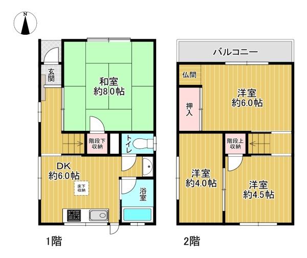 大阪市東住吉区住道矢田４丁目の中古一戸建て