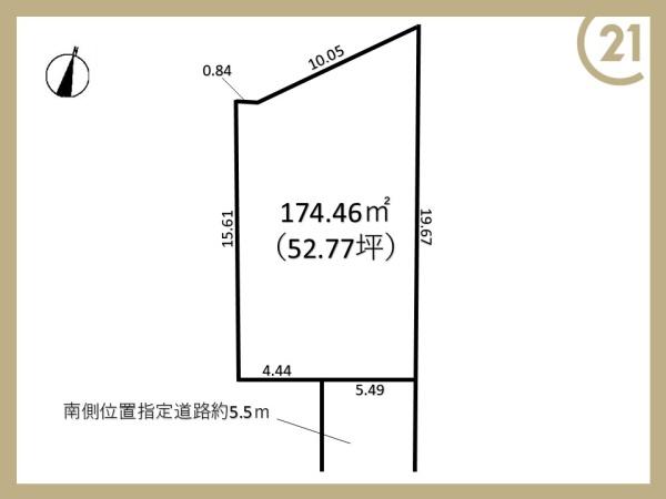 豊田市野見山町3丁目　土地