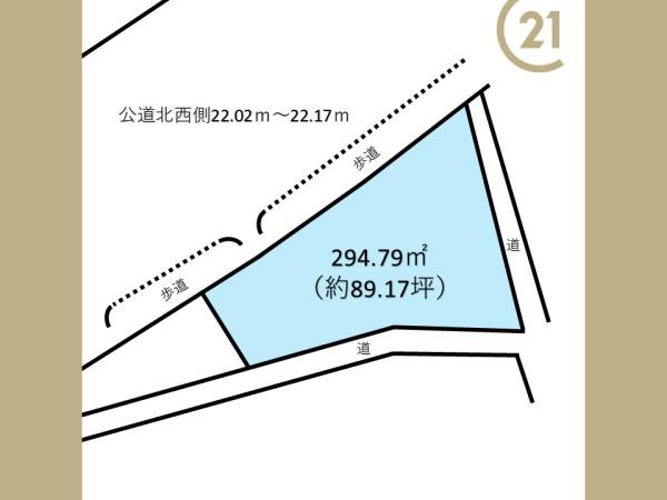 安城市横山町菅池　土地