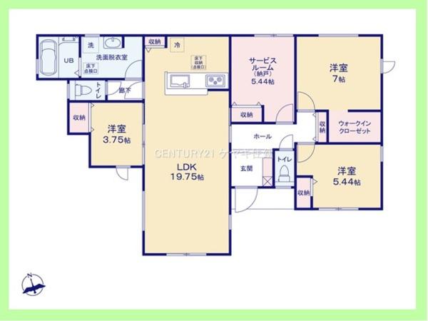 西尾市一色町亥新田第3　1号棟