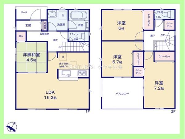 西尾市一色町野田　第2　1号棟