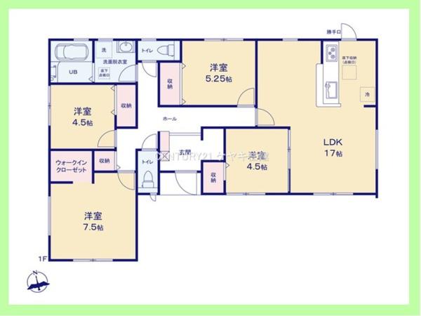 西尾第68一色町一色　1号棟