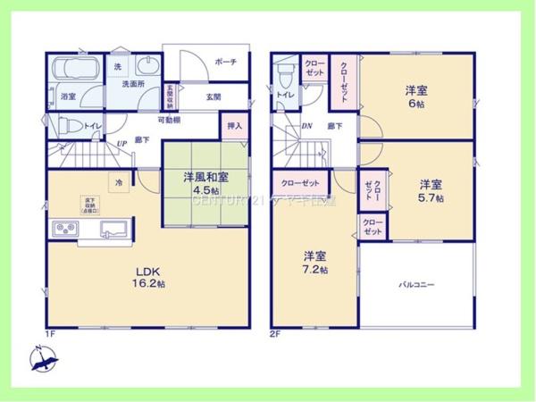 碧南市東浦町　第4　2号棟