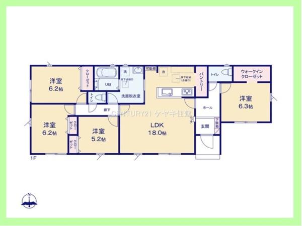 西尾吉良町吉田24ー1期　1号棟
