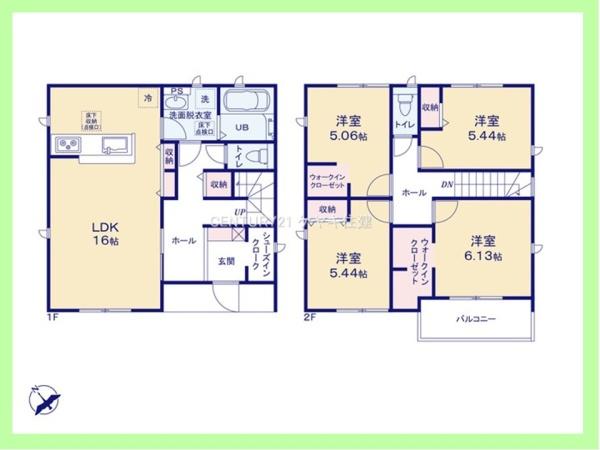 碧南市住吉町2期　1号棟