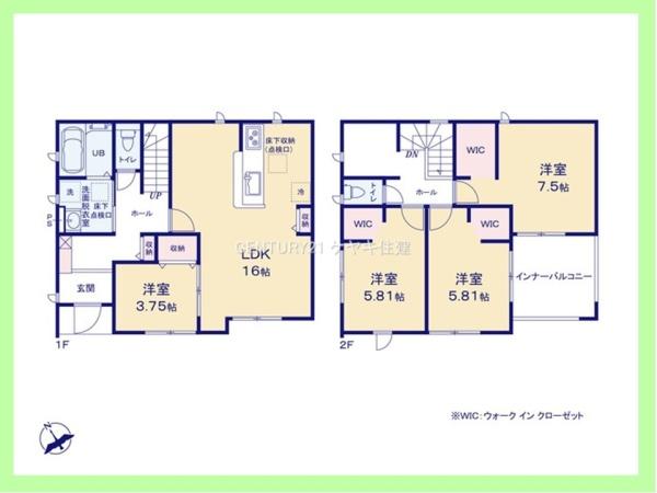 知立市牛田1丁目　2号棟