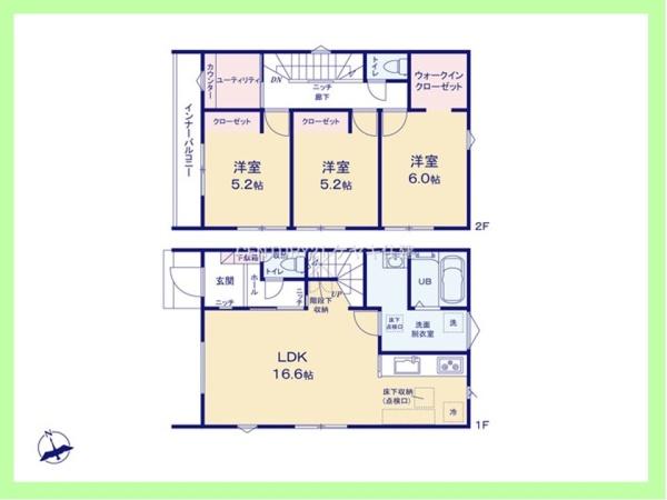西尾西幡豆町24ー1期　1号棟