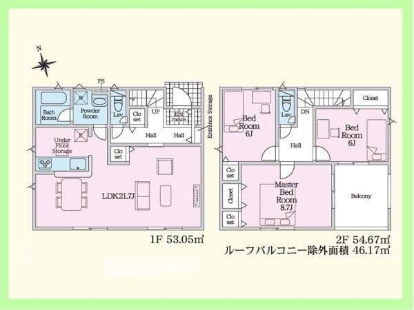 碧南市大浜上町　第2　2号棟
