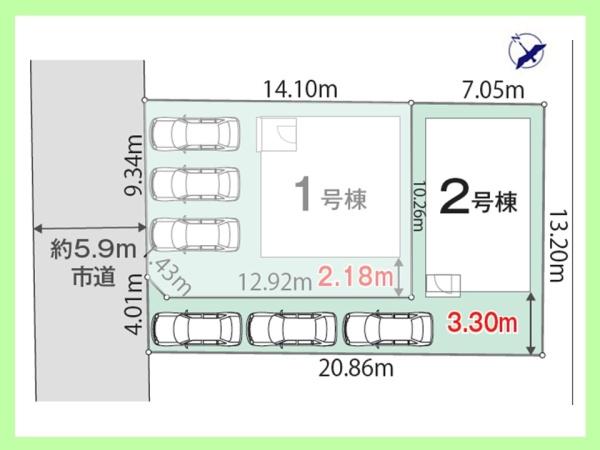 碧南市宮町6丁目　2号棟