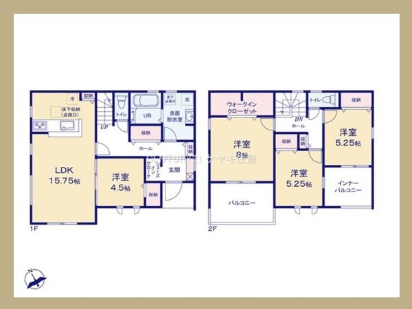 西尾市一色町松木島中切第3　1号棟