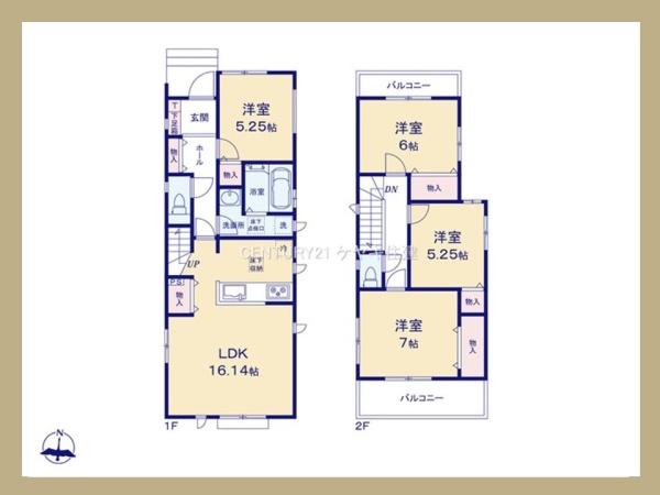 西尾市戸ケ崎5丁目4番　B号棟