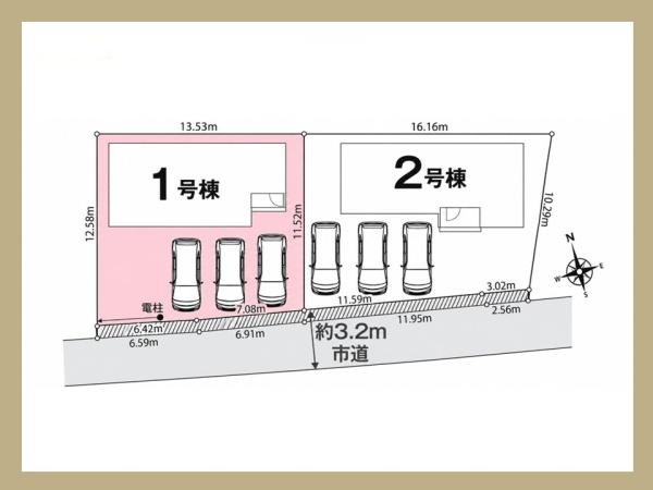 西尾市巨海町01期　1号棟
