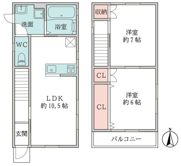 豊中市野田町の中古一戸建