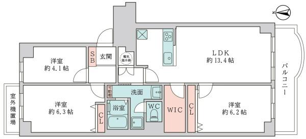 ユニハイム千里丘１号棟