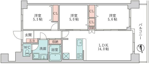 コスモシティ森林公園2番館