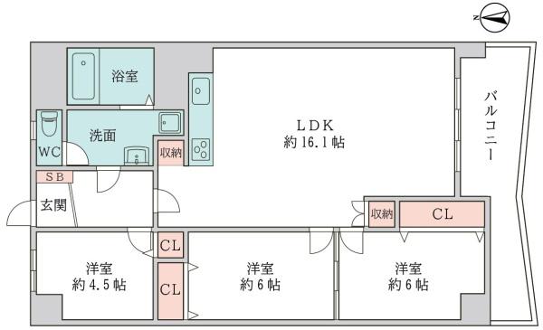 千里山田BC団地A5棟