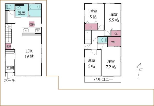 豊中市長興寺北３丁目の中古一戸建て