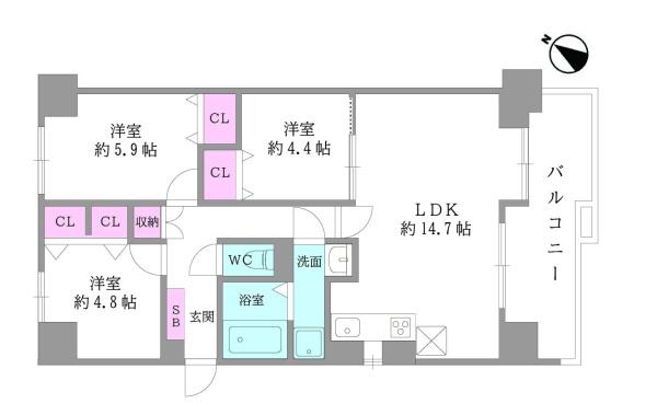 豊中野畑団地弐号棟
