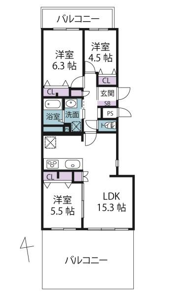メゾン千里丘Ｑ棟