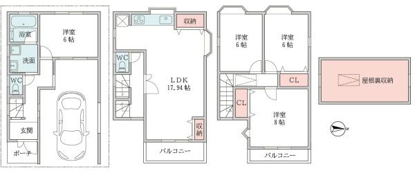 大阪市東淀川区大道南２丁目の中古一戸建て