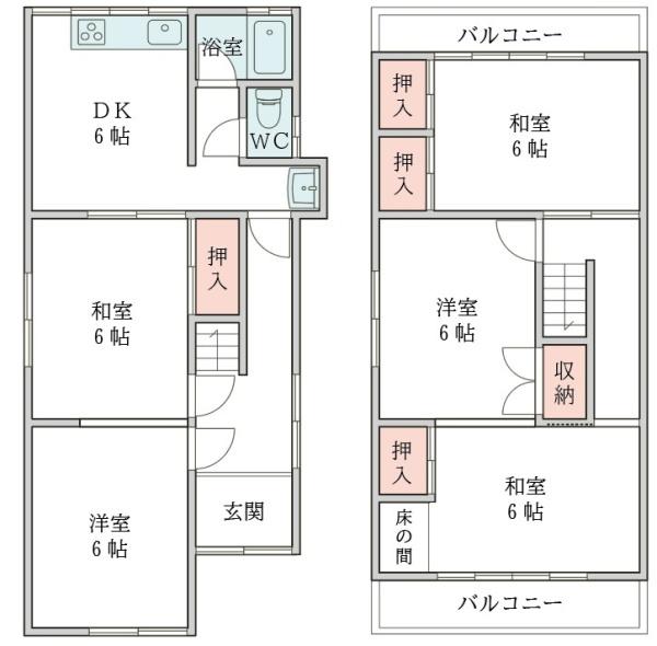 松原市三宅西２丁目の中古一戸建て