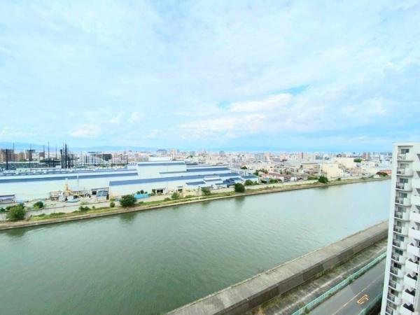 マイシティおおさか4番館(現地からの眺望)