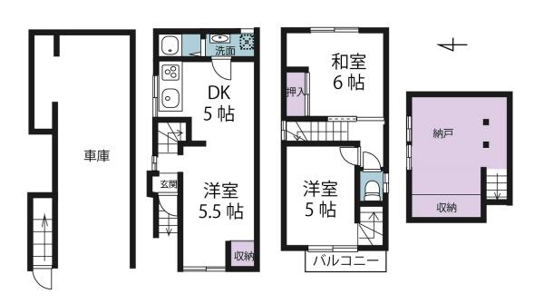 大阪市東淀川区菅原２丁目の中古一戸建