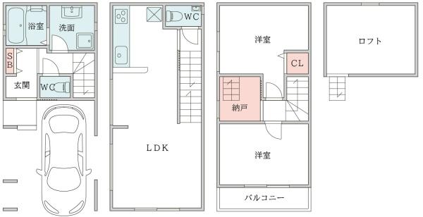 大阪市東淀川区下新庄５丁目の新築一戸建