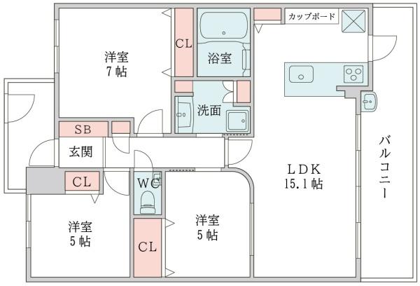クレアヒルズ千里津雲台