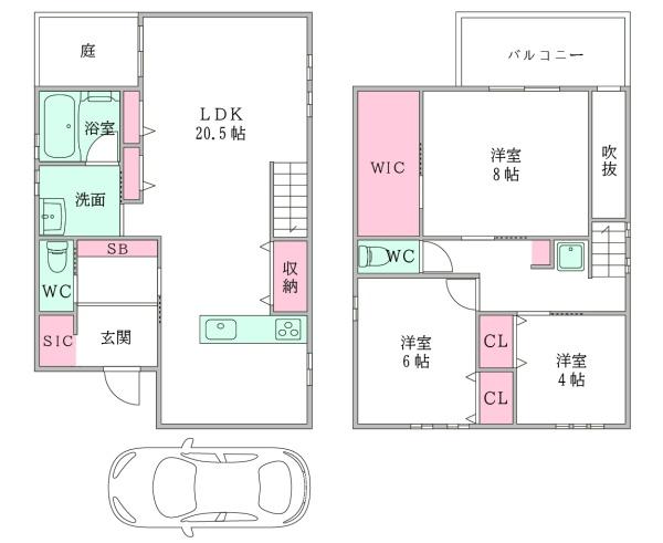 大阪市西淀川区中島１丁目の中古一戸建て
