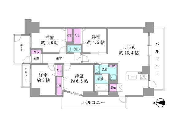 パレ千里壱号棟