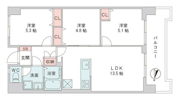 千舟リバーサイドヴィラＤ棟