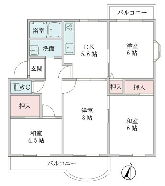 横尾1団地66号棟