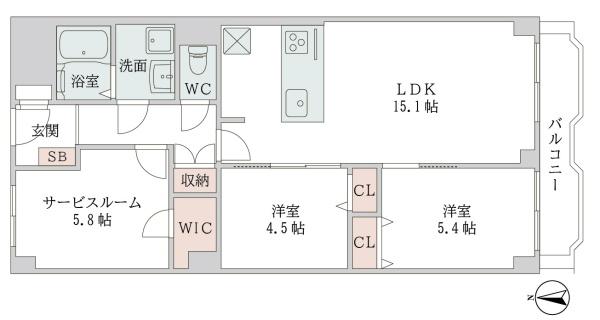 日商岩井第７緑地公園マンション
