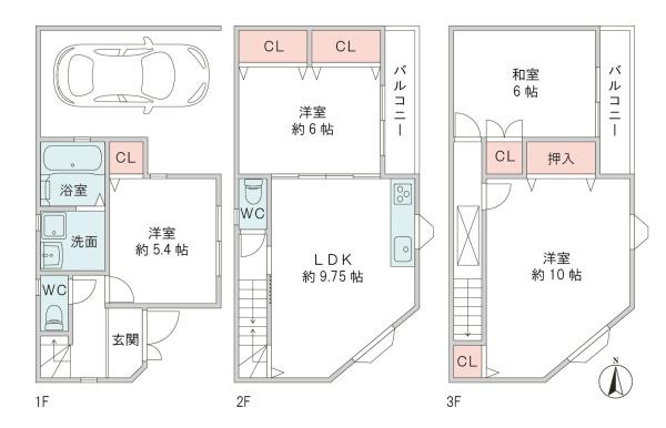 大阪市淀川区新北野３丁目の中古一戸建