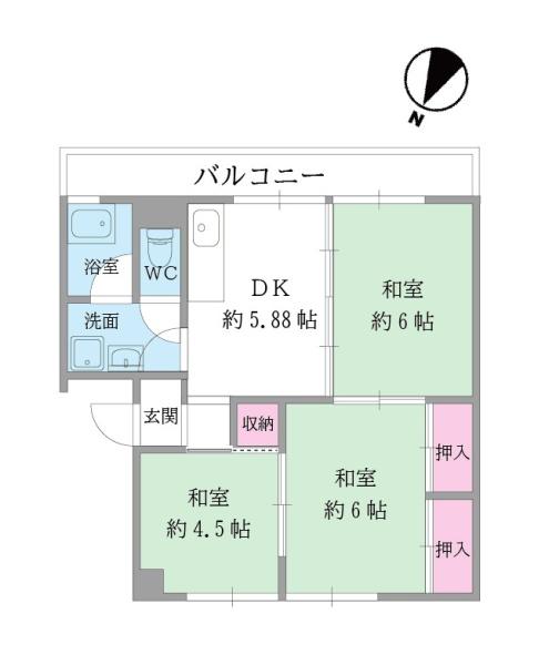新北野第一コーポＢ棟