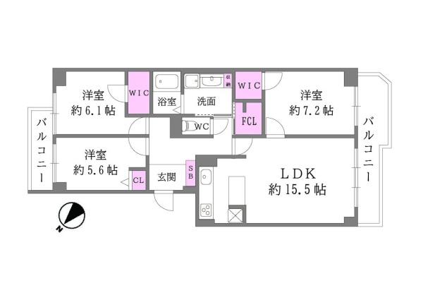 星和プラネタウン千里南第１期B棟