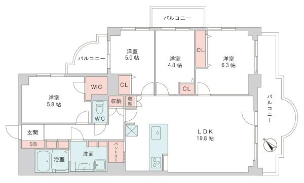 ハイロイヤル緑地公園A棟
