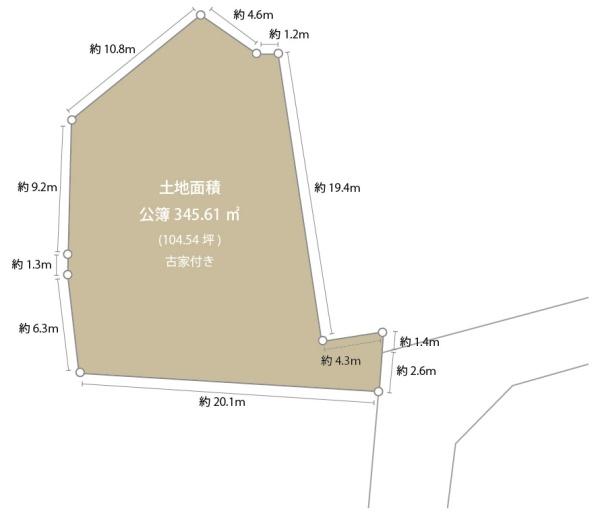 吹田市千里山月が丘の売土地