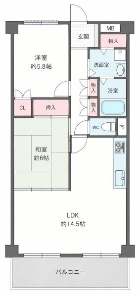 千里中央パークヒルズK棟