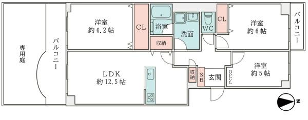 メゾン千里丘Ｆ棟