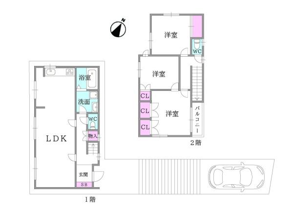 吹田市佐井寺南が丘の中古一戸建て