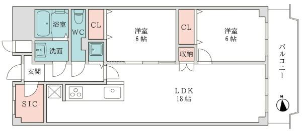 ローレルハイツ北天満１号棟