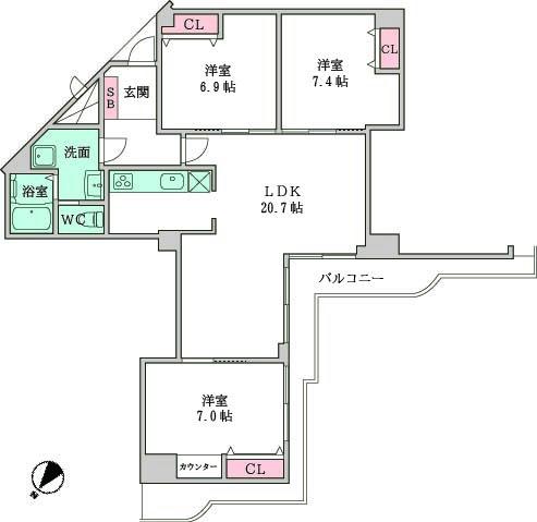 エバーグリーン淀川４号館