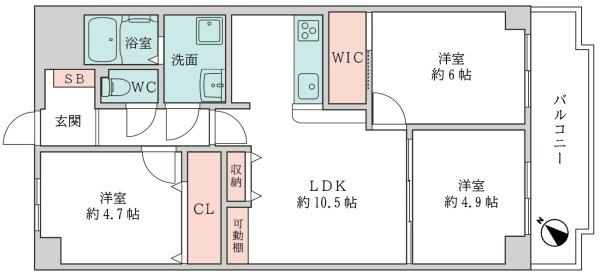 レックスタウン新高１号館