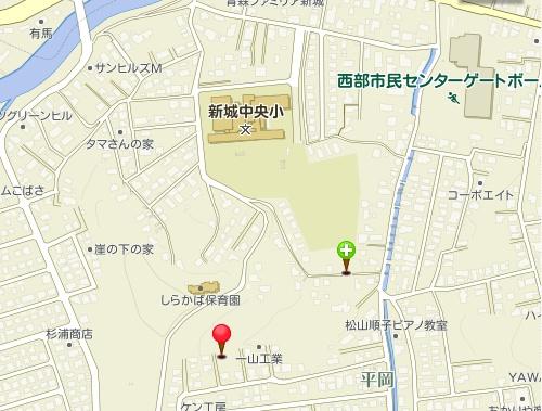 青森市大字新城字平岡の土地