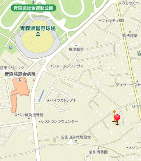 青森市大字安田字近野の売土地
