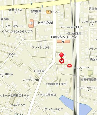 青森市大字石江字江渡の土地