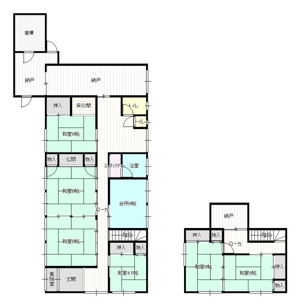 下蟹田　中古住宅