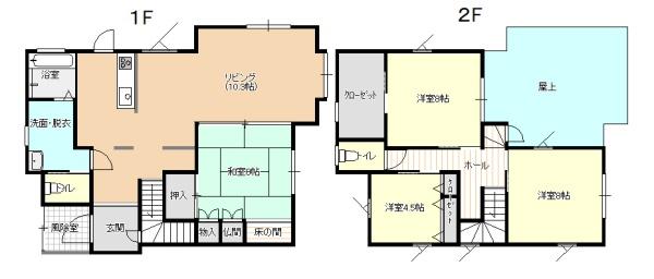 浪岡大字浪岡字若松　中古住宅